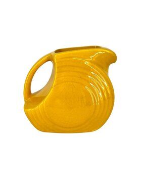 Fiestaware Yellow Small Disc Juice Pitcher